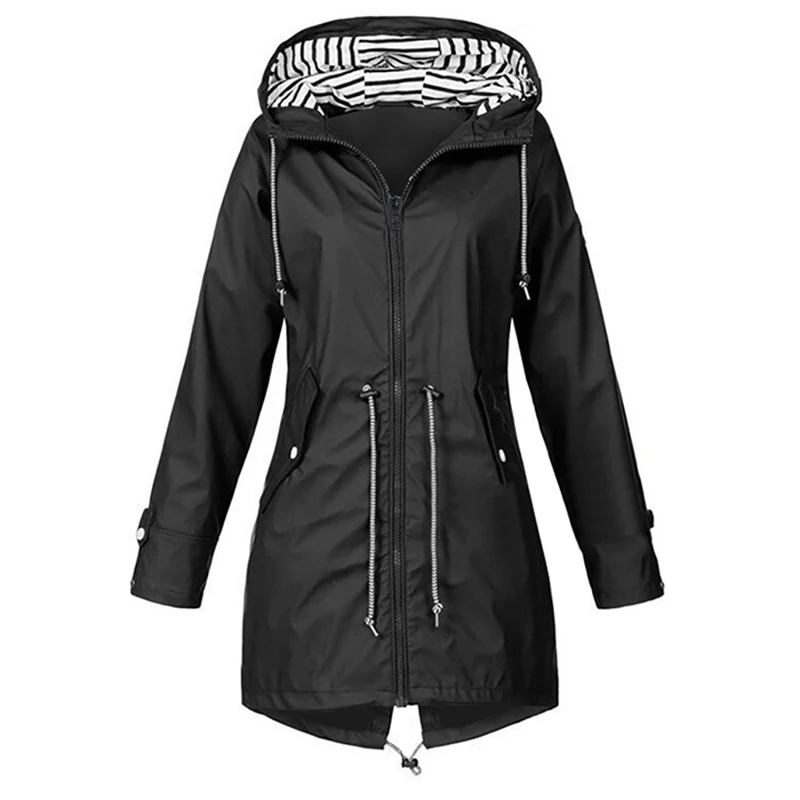 New Women's Raincoat Transition Jacket SunsetAutumn Winter Rain Coat Hiking Outdoor Camping Jackets Coats Female | Спорт и
