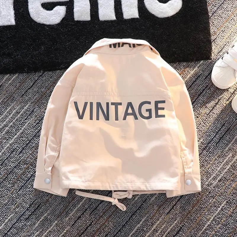 Куртка для мальчиков 1-10 лет осенняя повседневная в Корейском стиле |