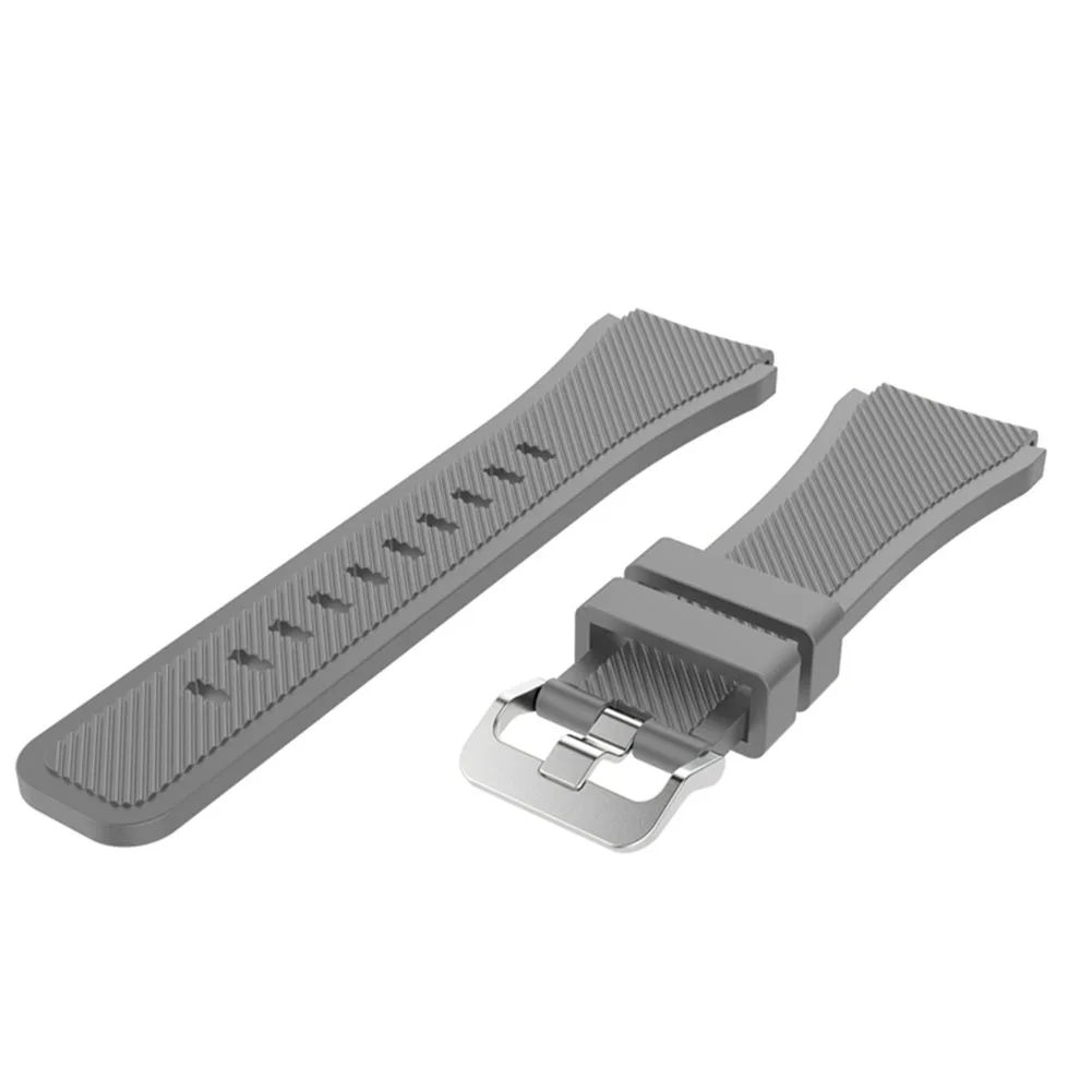 Ремешок для часов мягкий силиконовый быстросъемный Регулируемый классический