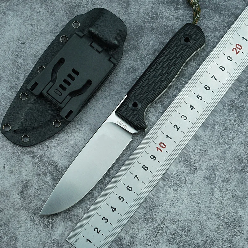 Фиксированный нож LEMIFSHE, лезвие Niolox, рукоятка G10, k-Обложка, многофункциональные инструменты для кемпинга, выживания, кухни, деревообработки, сада