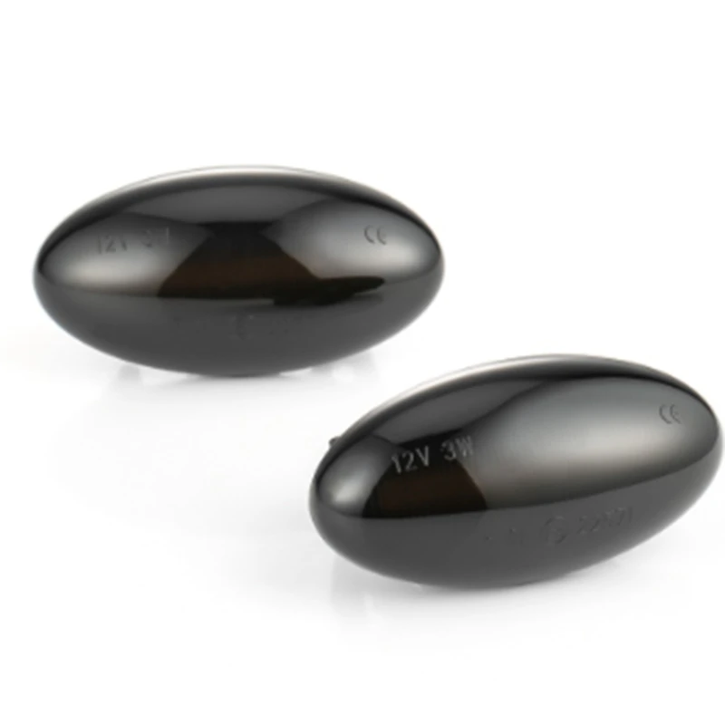 2 шт. светодиодный Динамический указатель поворота Боковые Габаритные