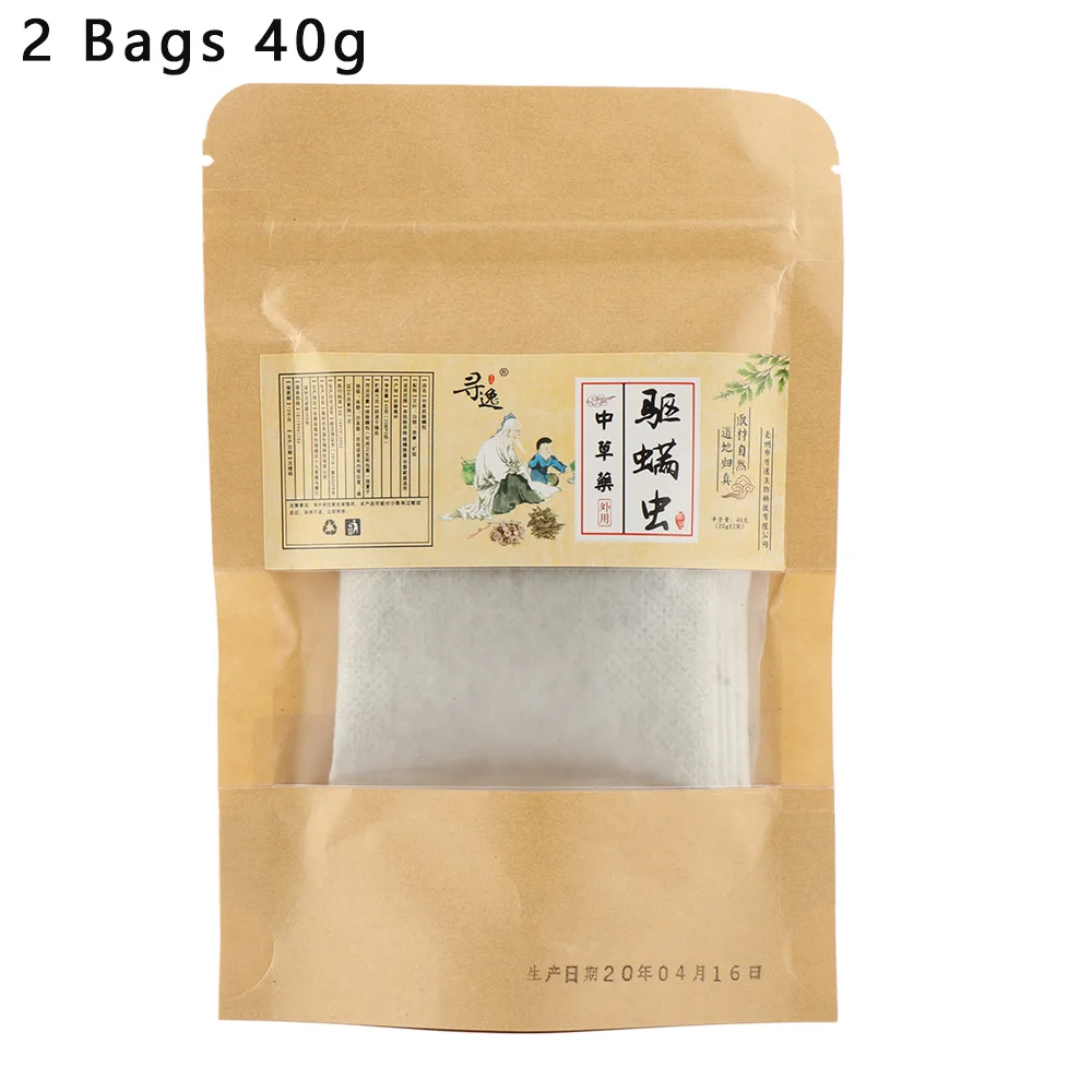 2/15 пакетов с защитой от клеща убийца естественных трав для защиты загрязненного