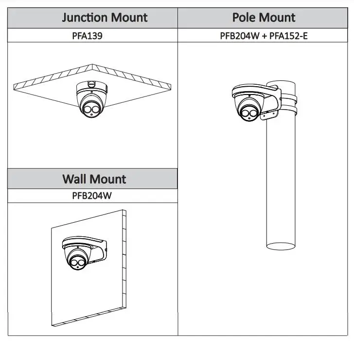 Камера видеонаблюдения Dahua 6 МП стандартная IR 50 м встроенный микрофон сетевая