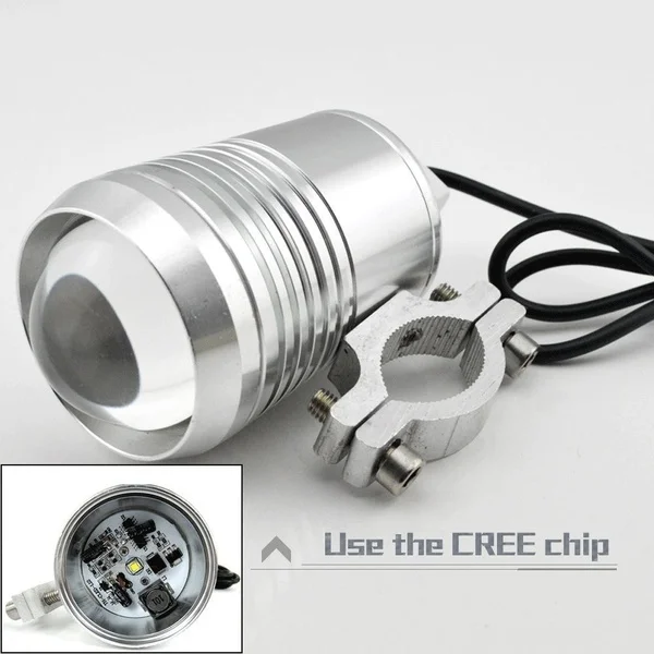 Лидер продаж Светодиодный мотоциклетный головной светильник U2 1200LM 30 Вт черный