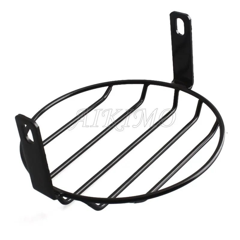 Защитный чехол для фары мотоцикла с металлическим грилем 6 69 дюйма|Кронштейн