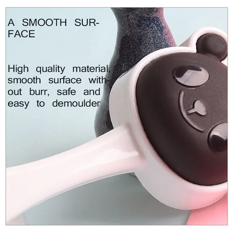 DIY Panda Bear Форма для рисовых шариков Kit пластиковый роллер суши инструмент Базука