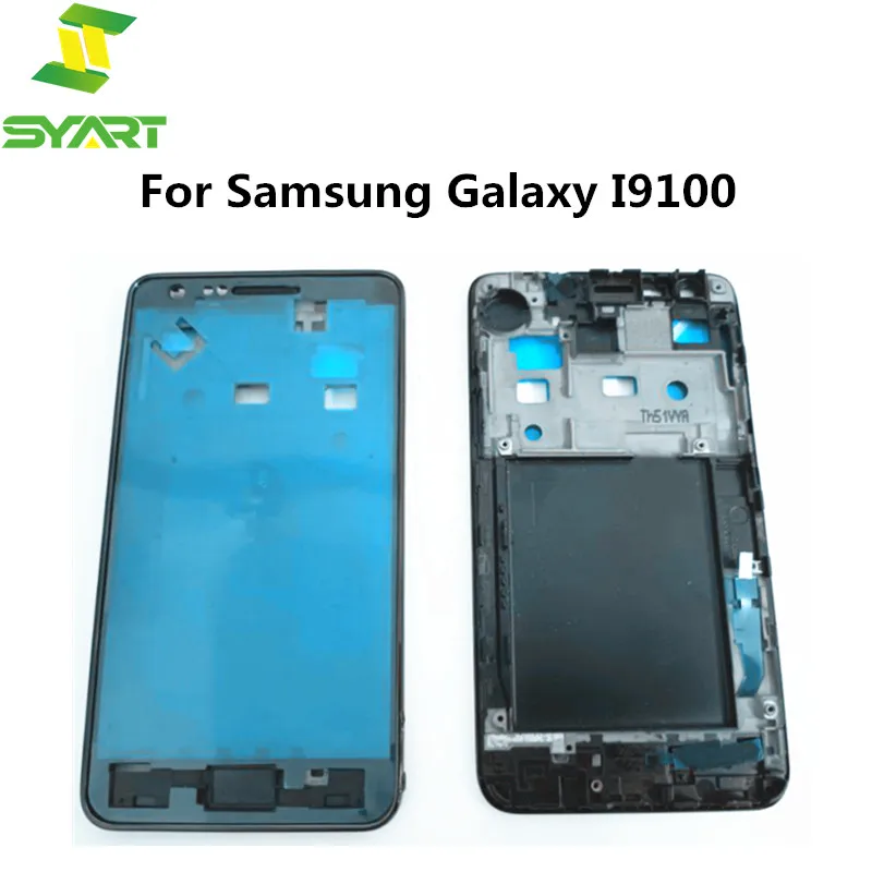 Рамка для экрана Samsung Galaxy I9100 средняя панель рамка Корпус Металлическая пластина