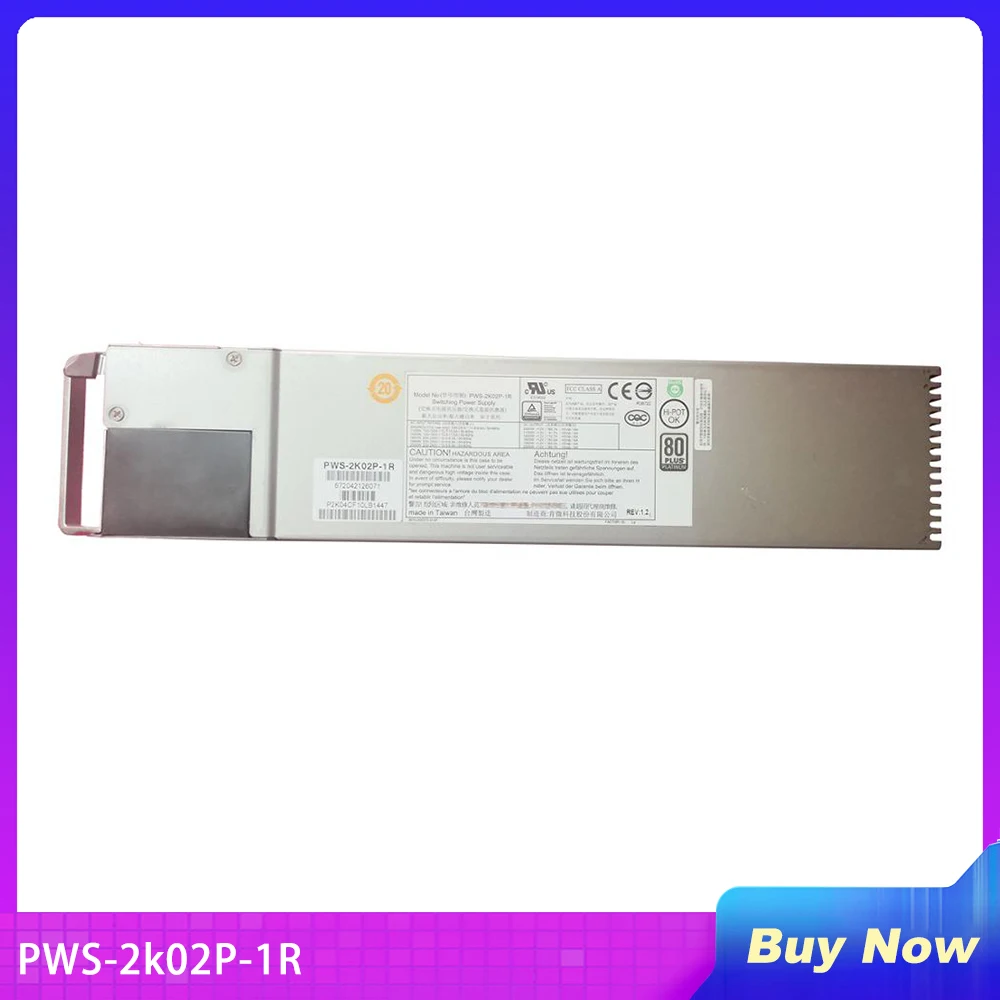 

100% тест для блока питания PWS-2k02P-1R 2000 Вт, работает хорошо
