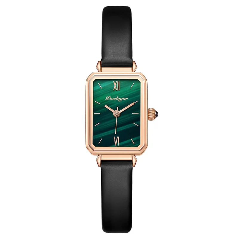 

POEDAGAR Quartz Movement High Quality Waterproof Ladies watch Dropshipping Women Stainless Steel Mesh Rose Gold Watch for Women