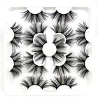 Накладные ресницы из 100% норки, длинные, 25 мм, 57 пар