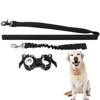 bicycle dogs leash walk and ride pet cycle leashes hands free bike pet training sports lead