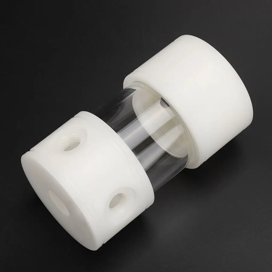 Цилиндрический резервуар для водяного охлаждения 60 мм резьба G1/4 компьютерное