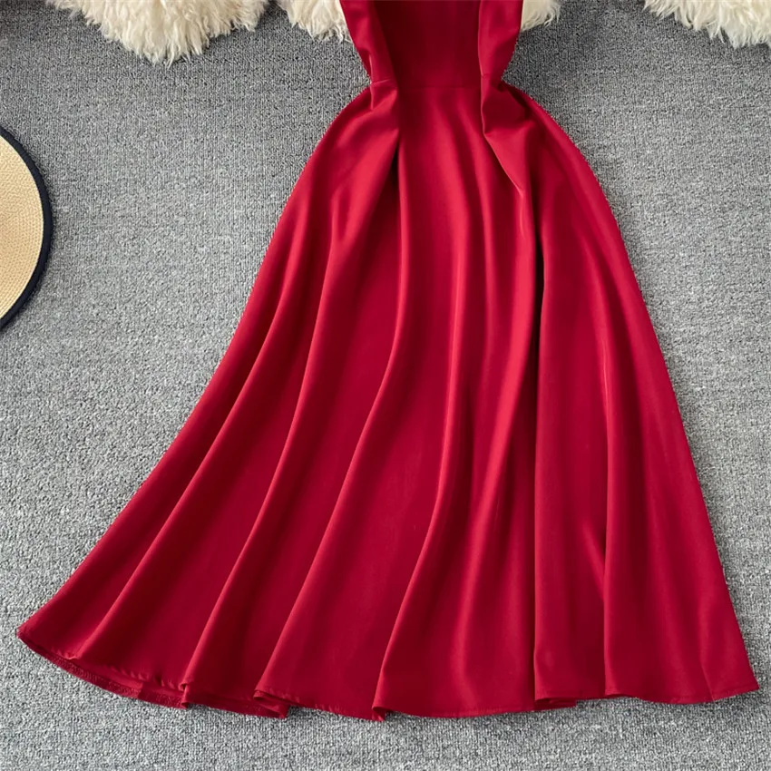 

Summer Sexy Spaghetti Strap Dresses Women Elegant Party Night Club Dress Korean HIgh Quality Dress 2021 Robe Femme Vestidos