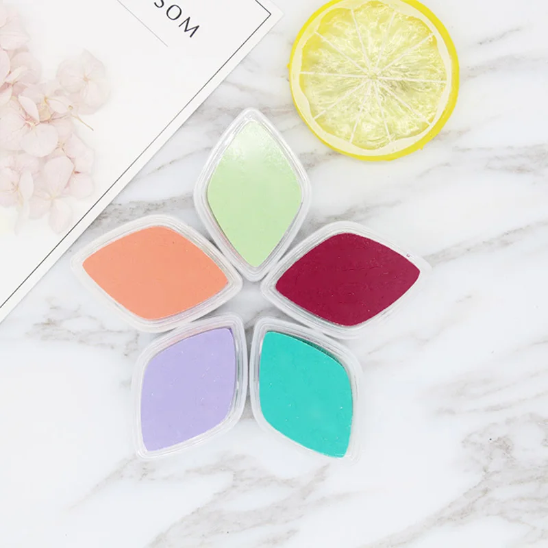 1PC 15 Colors Choice DIY Scrapbooking Card Making Tools Ink Pad Stamps Sealing Decoration Vintage Crafts Decor 5.1*3.7cm | Дом и сад