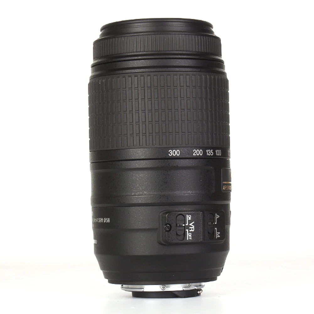 Nikon 55 300 объектив Nikkor AF S 300mm f/4 5 6G ED VR линз для D3200 D3300 D3400 D5200 D5300 D5500 D5600 D7100 D7200