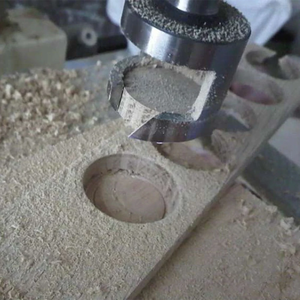 

8 PCS/Set Wood Plug Cutter Drill Bit Carbon Steel Rustproof Straight Taper Claw Drill Bit Set For Woodworking Hole Saw Cutting