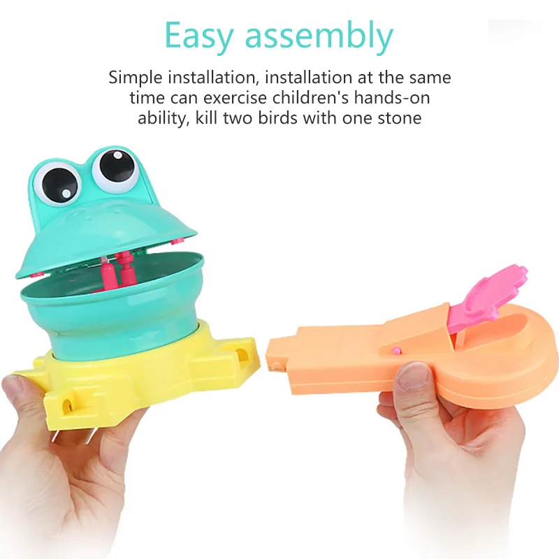 Кормление лягушка проект горох игра игрушка родитель-ребенок Интерактивная