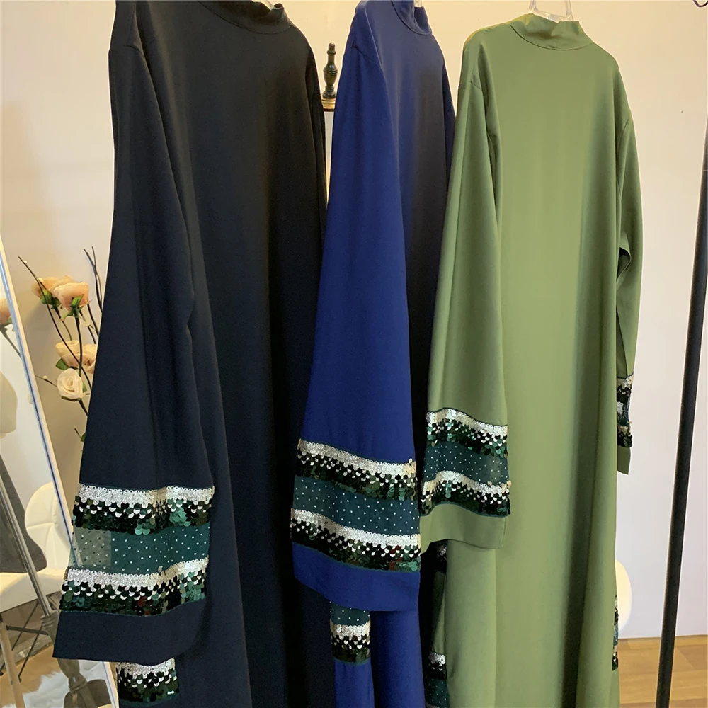 Женское кимоно Abaya индейка хиджаб мусульманское платье кафтан женская одежда