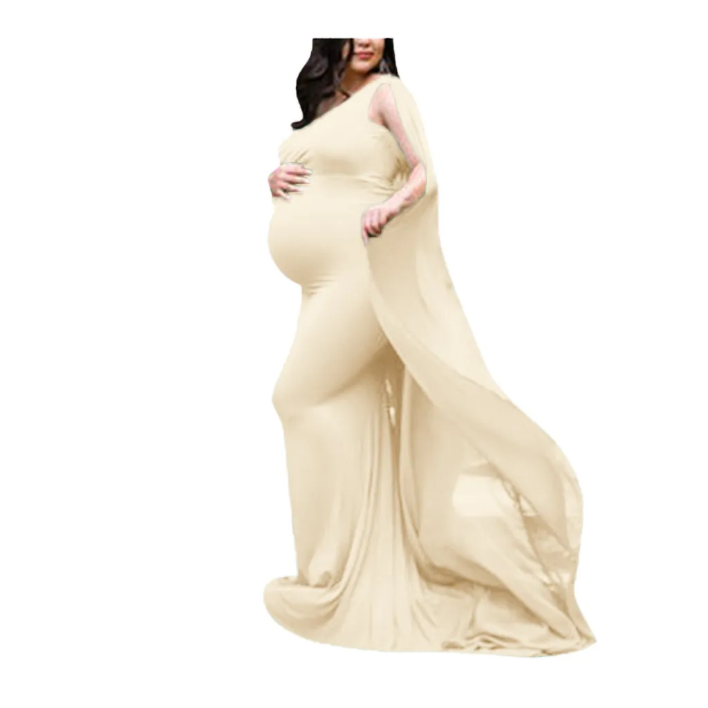 Женский реквизит для фотосъемки, vestidos baby shower, без рукавов, Швабра для пола, для беременных, однотонное платье, roupa gestante fotografia# y2