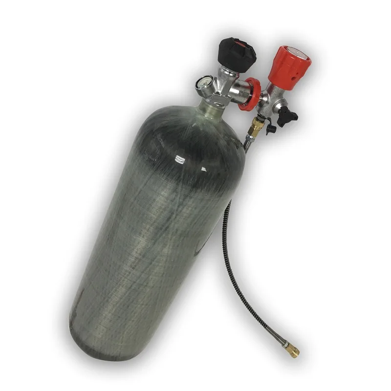 AC109301 9L Paintball Tank PCP Valve Carbon Compressed Air Gun Hunting & Diving Cylinder PCP Filling Station Underwater Gun