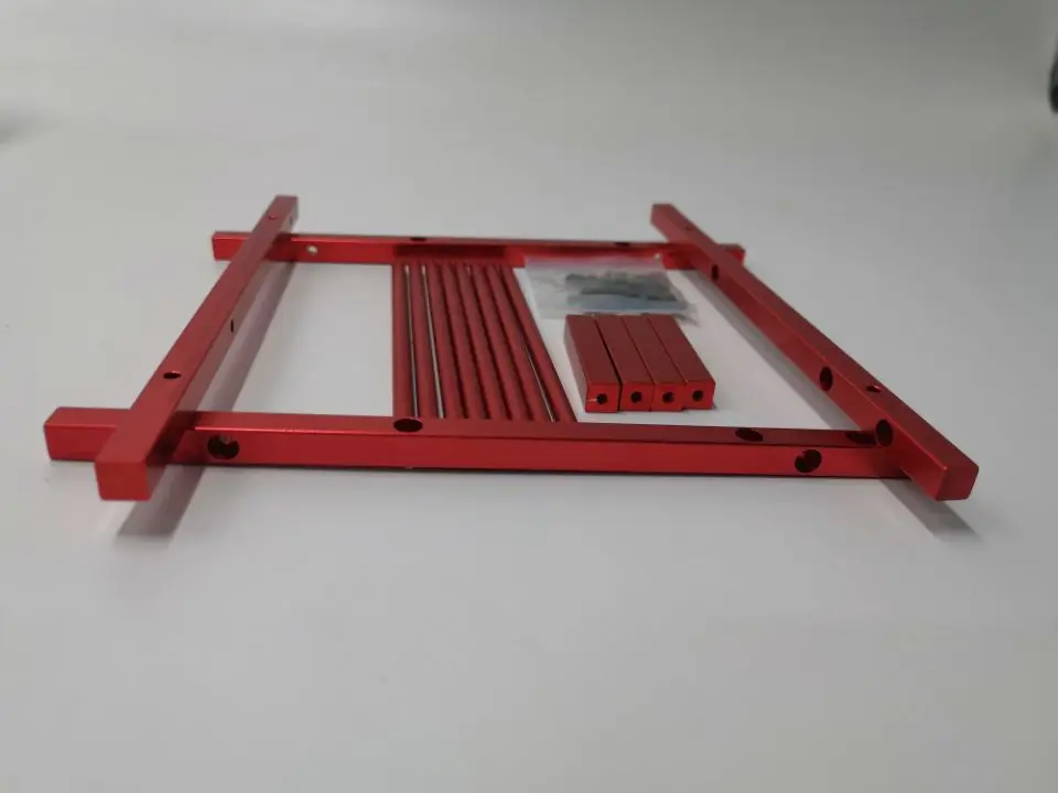 CNC алюминиевый сплав стойка для шин подходит для Tamiya 1/14 тягач 60 мм