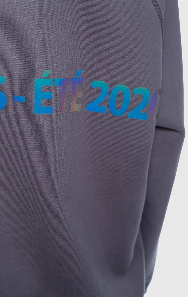 

Hoodie Reflective Arnodefrance Hip-Hop Inside Out Washed old ADF Pullover Men Women Arnodefrance Vintage Hoody