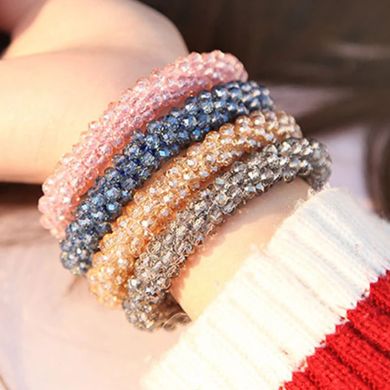 

1 шт., модные аксессуары для волос с бусинами