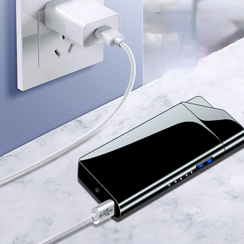 

Светящаяся USB-зажигалка с импульсной дугой и кнопкой источника питания