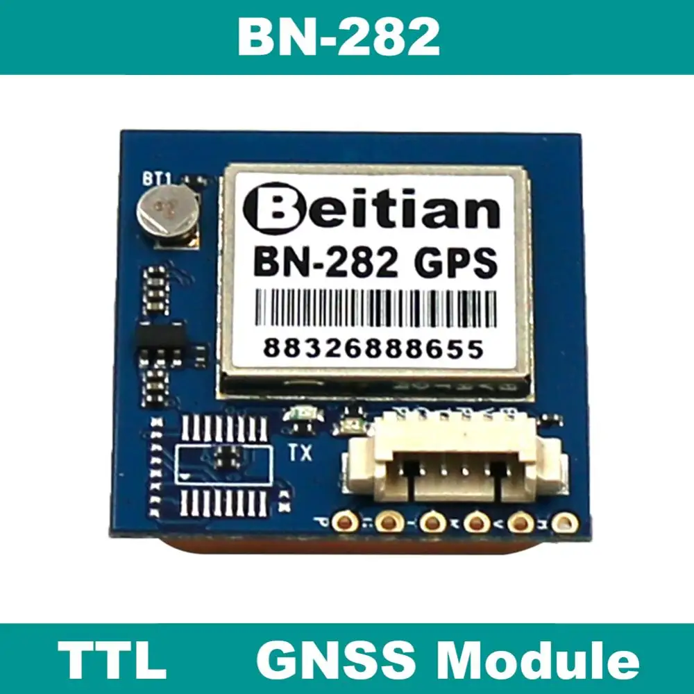 GPS модуль 1PPS UART TTL уровень GLONASS Dual GNSS с 4M вспышкой GMOUSE 9600bps чип 8 поколения|Модули для
