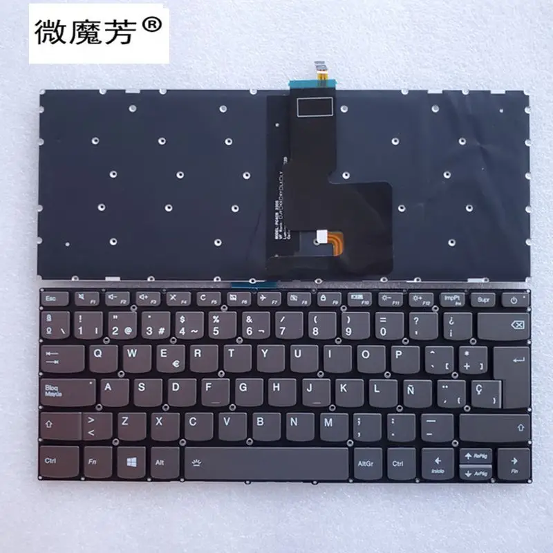 Novo para Lenovo Teclado para Portátil Ideapad 320-14ast 320-14 sp Espanhol 320-14isk 320-14ikb 120s-14iap 320s-14ikb