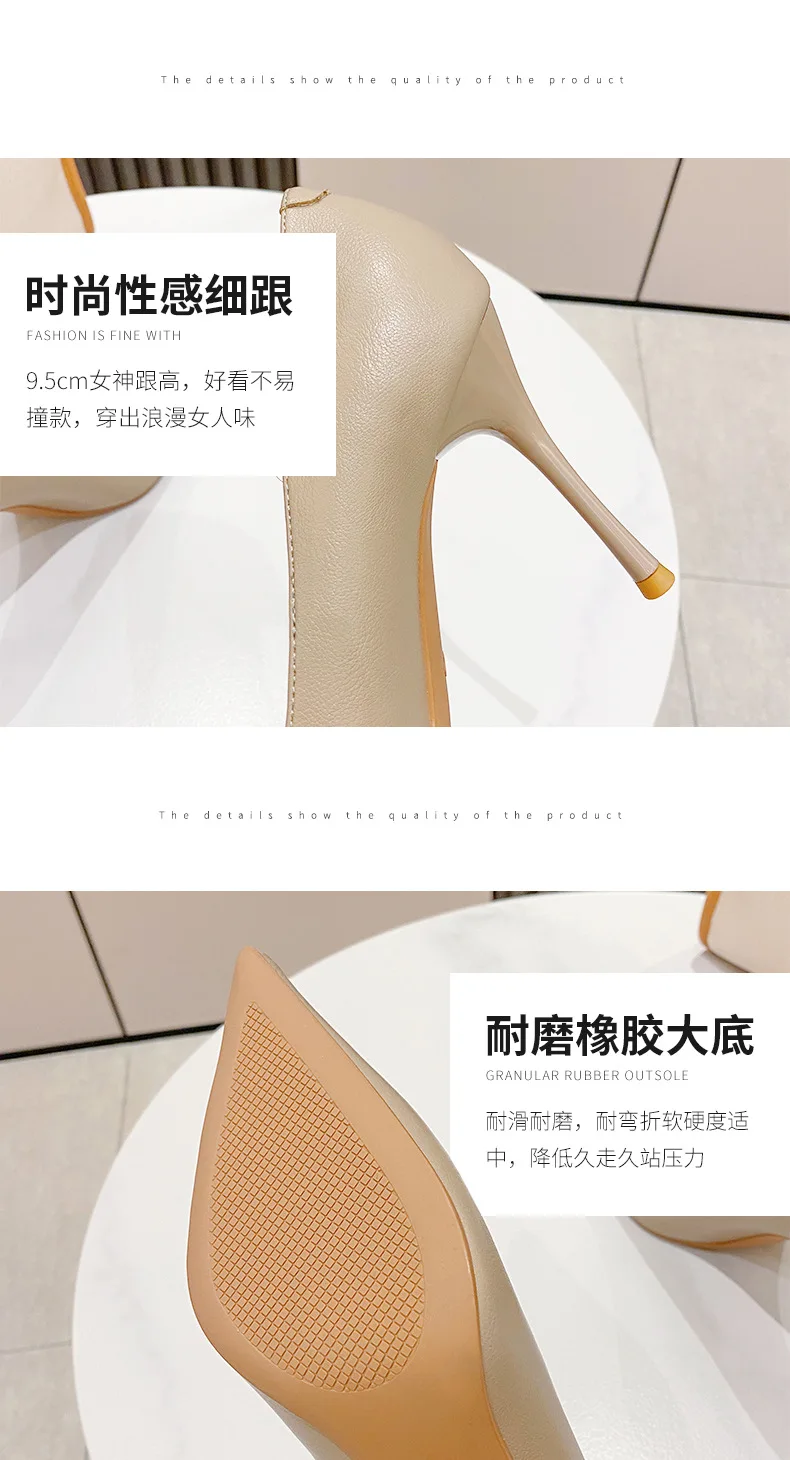 Весенние женские туфли на шпильке из лакированной кожи привлекательные большого