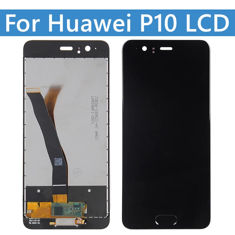 

5.1" For Huawei P10 LCD VTR-L09 VTR-L10 VTR-L29 Touch Screen Display Digitizer Replacement Assembly Parts For HUAWEI P10 Display