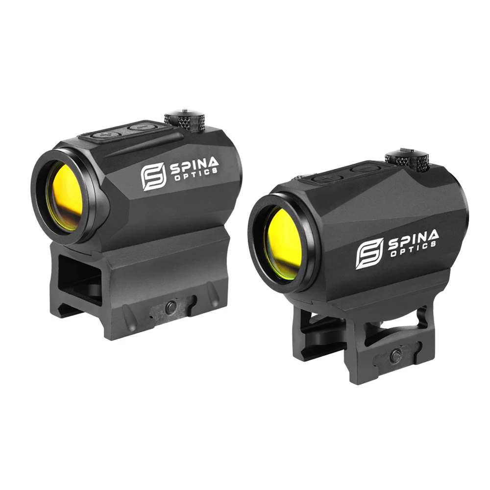 Тактический прицел SPINA OPTICS 1x20 Compact 2 Moa с красной точкой Прицельный для настоящего