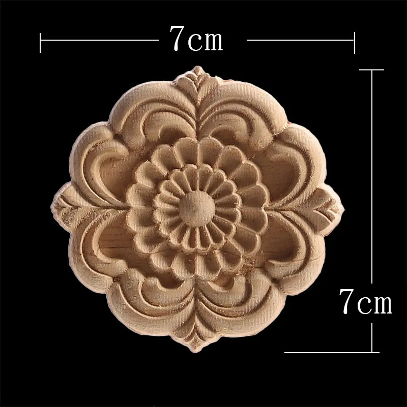 

Деревянная аппликация WMQE, цветы