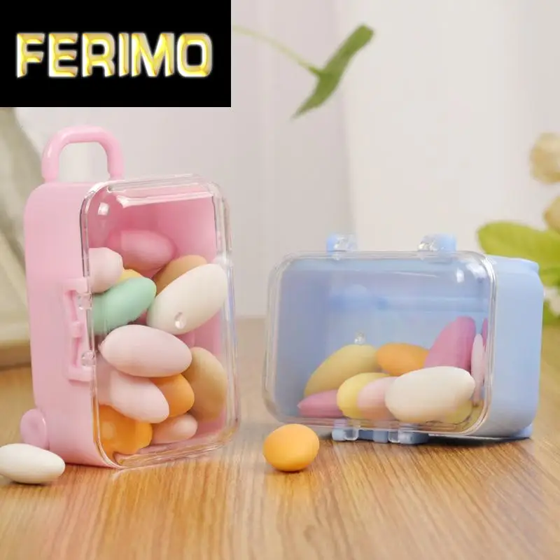 

12pcs/set Creative Candy Boxes Trolley BoxCandy Box Chocolate Box Festival Birthday Party Gift for Friends Kids Snack Boxes