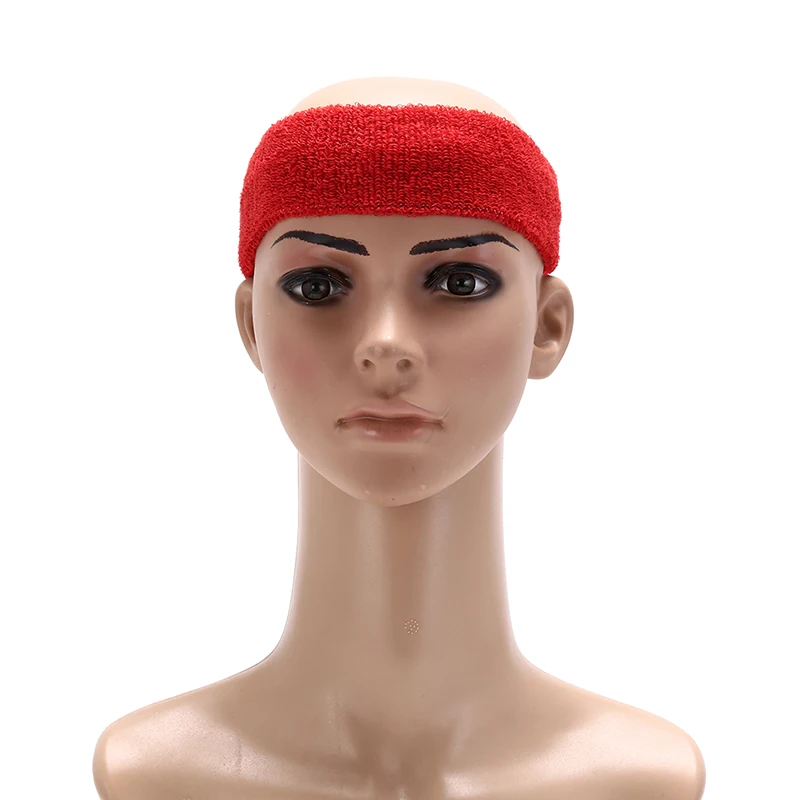 

5cm Universal Sweatband Basketball Gym Yoga Sports Stretch Headband Head Band Hair Band Sweat for Men Women