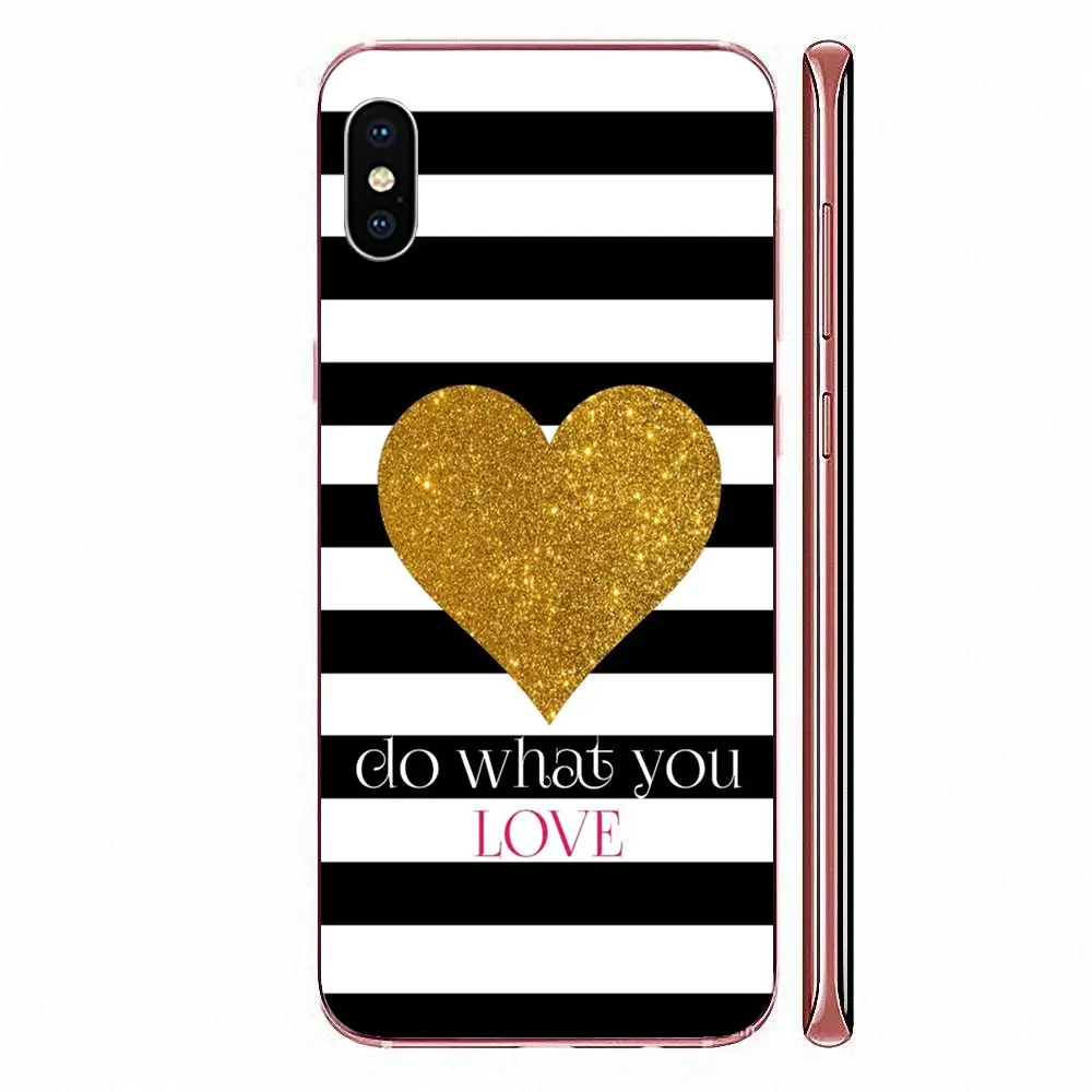 Мягкий ТПУ чехол с розовым сердцем в полоску для Sony Xperia Z Z1 Z2 Z3 Z4 Z5 compact Mini M2 M4 M5 T3 E3 E5