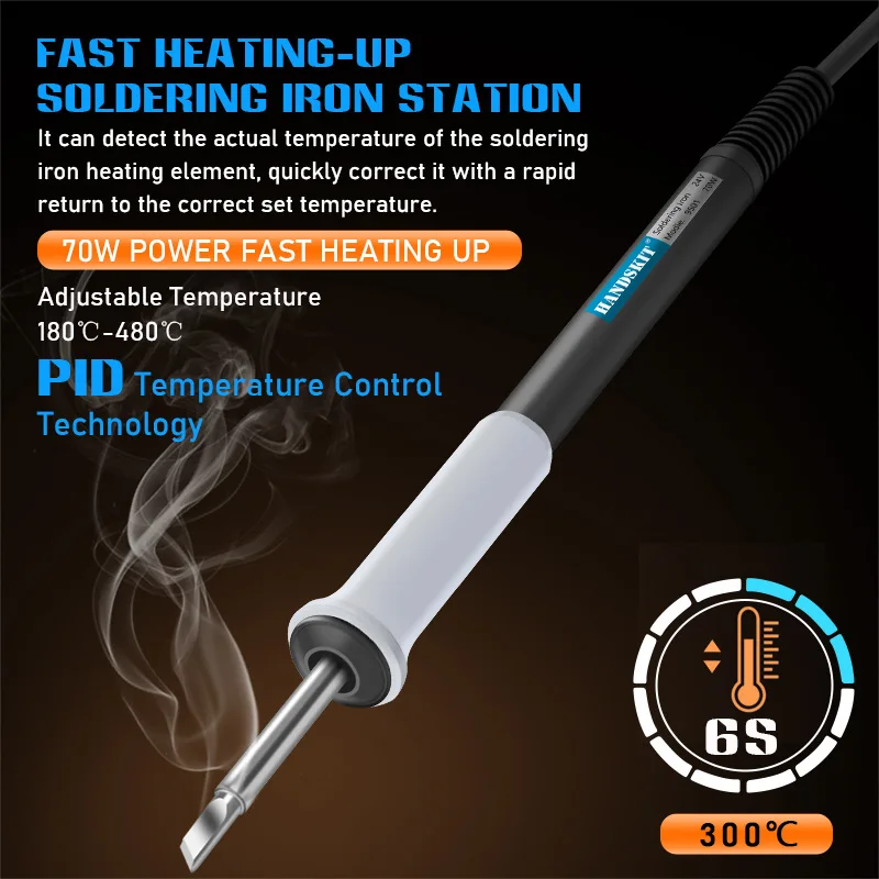 Новая электронная паяльная станция с OLED-экраном цифровой контроллер паяльник