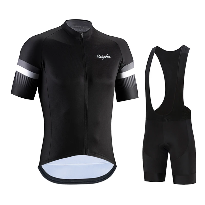 

Ralvpha Cycling Jersey Breathable Set 2021 Pro Team quick-drying Bicycle Cycling Clothing Bib Shorts Suits Bike Clothes Uniforme