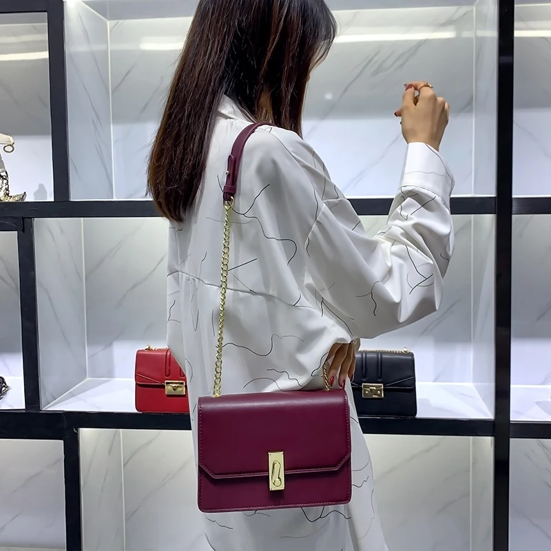 

High Quality Small Chain Bag Women Crossbody Flap Bag Designer Messenger Bag Ladies Shoulder Bag Daily Luxury Handbags and Pures