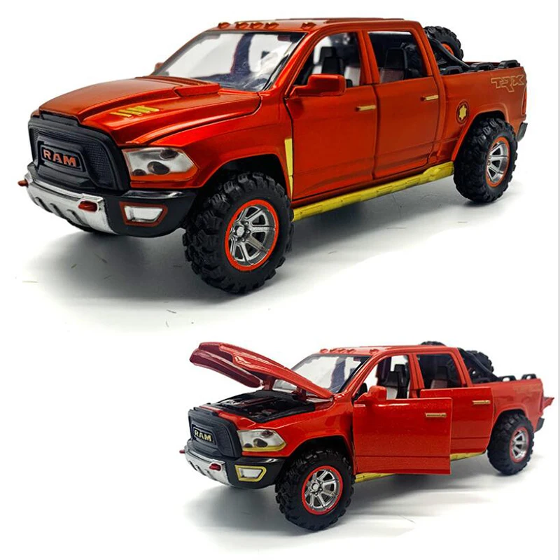 Модель автомобиля из сплава 1:32 новая модель RamTRX Pickup со звуком подсветкой