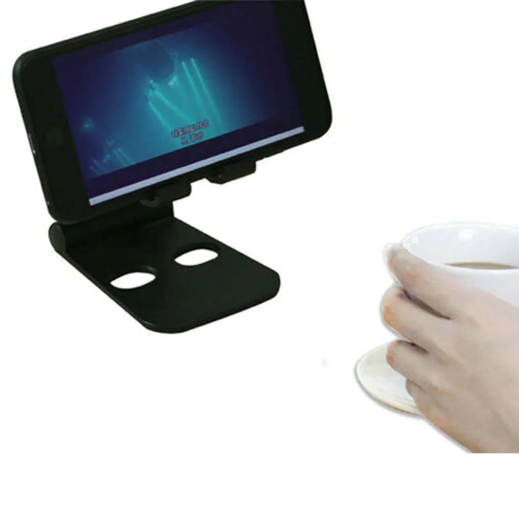 Многоугольный Регулируемый складной держатель для телефона настольный сотовый