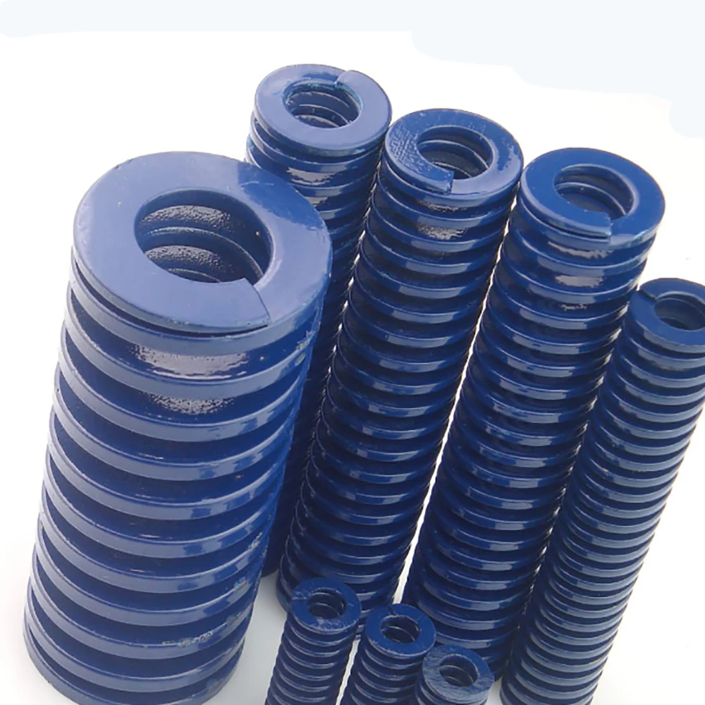 1pcs Spring Steel Light Load Compression Mould Die Out Diameter 20mm Inner 10mm Length 20-/100/200/300mm Blue | Обустройство дома
