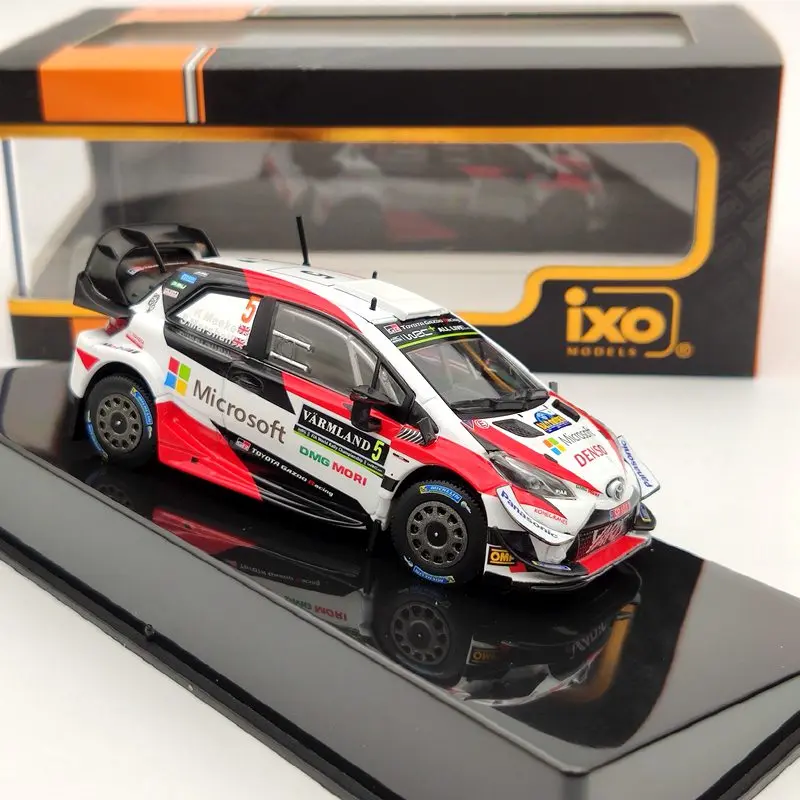 IXO 1:43 для T ~ OTA YARIS WRC #5 Rally Sweden коллекция моделей литья под давлением RAM709 2019| |