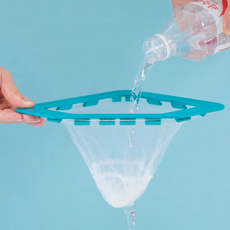 Kitchen Triangular Sink Strainer Drain Vegetable Fruit Drainer Basket Suction Cup Rack For Storage Filter Shelf | Дом и сад