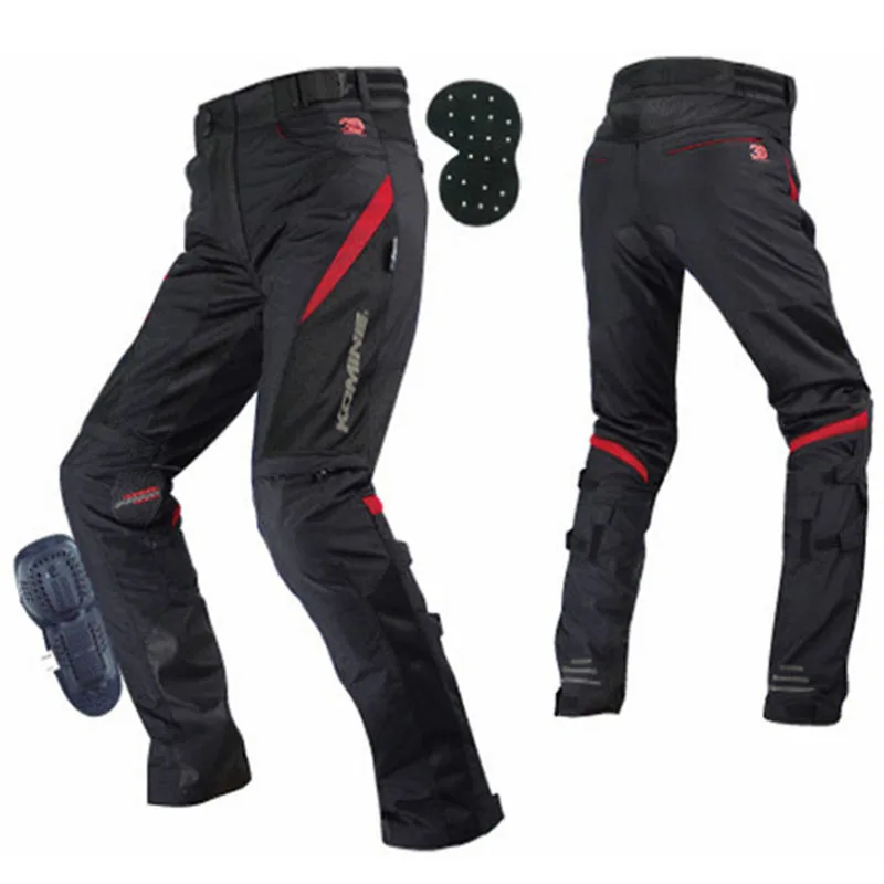 KOMINE японские оригинальные мужские брюки для мотокросса с защитой от падения