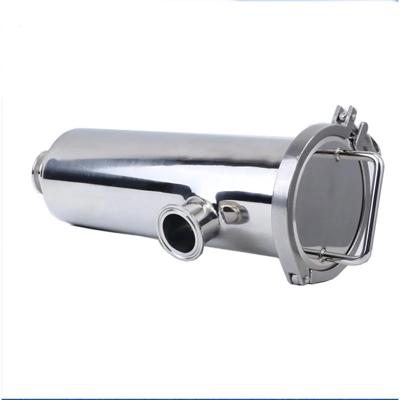 1.5" 38mm Sanitary Fitler Angle Type Tri Clamp Strainer Stainless Steel Filter SS304 Ferrule OD 50.5mm Food Grade | Обустройство