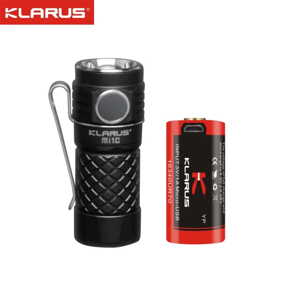 Klarus Mi1C Cree XP L HI V3 600 люмен светодиодный фонарик для повседневного использования с