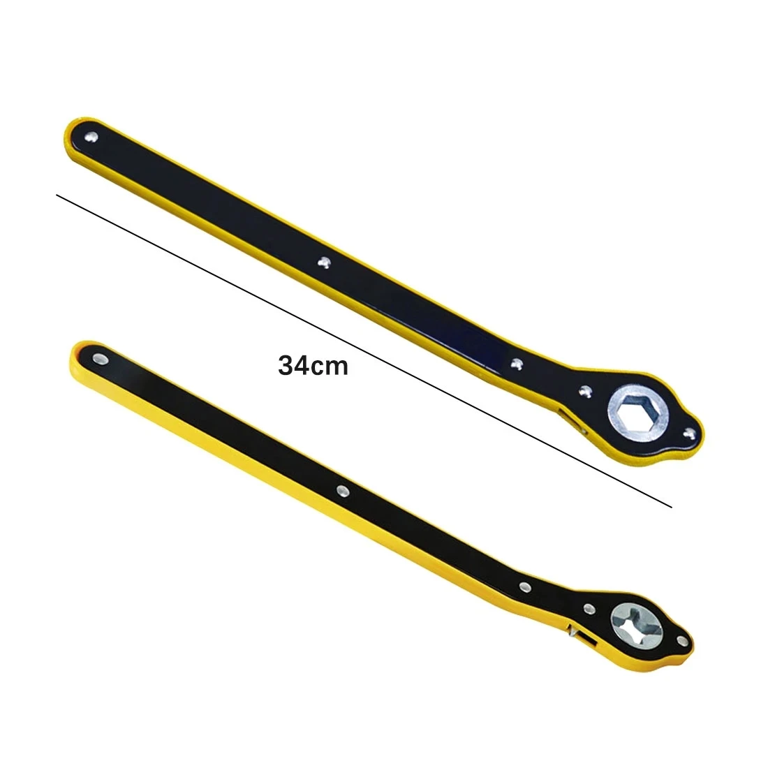 

Dropshipping Auto Labor-saving jack ratchet wrench Scissor Jack Garage Tire Wheel Lug Handle labor-saving Phillips wrench