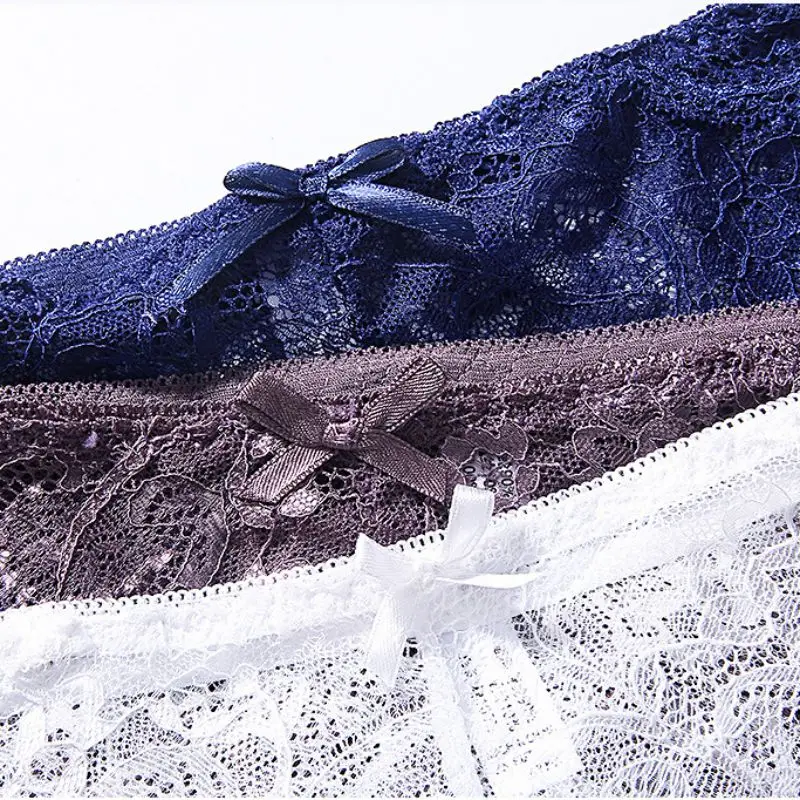 Женские трусики сексуальное нижнее белье кружевные дышащие Бесшовные трусы